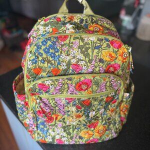 Vera Bradley Bancroft Backpack in Meadow Bouquet